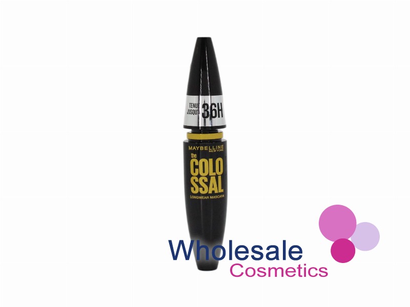 9 x Maybelline The Colossal Longwear Mascara 36H - 01 BLACK